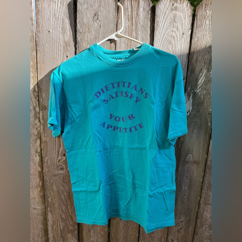 Vintage Hanes Beefy T funny pun tee
